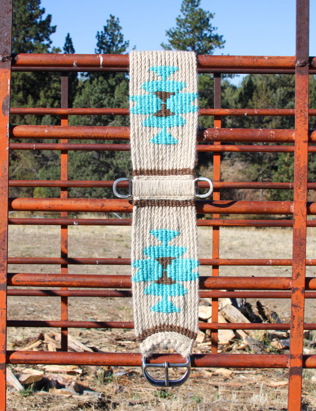 30” Quilt Square Mohair Cinch