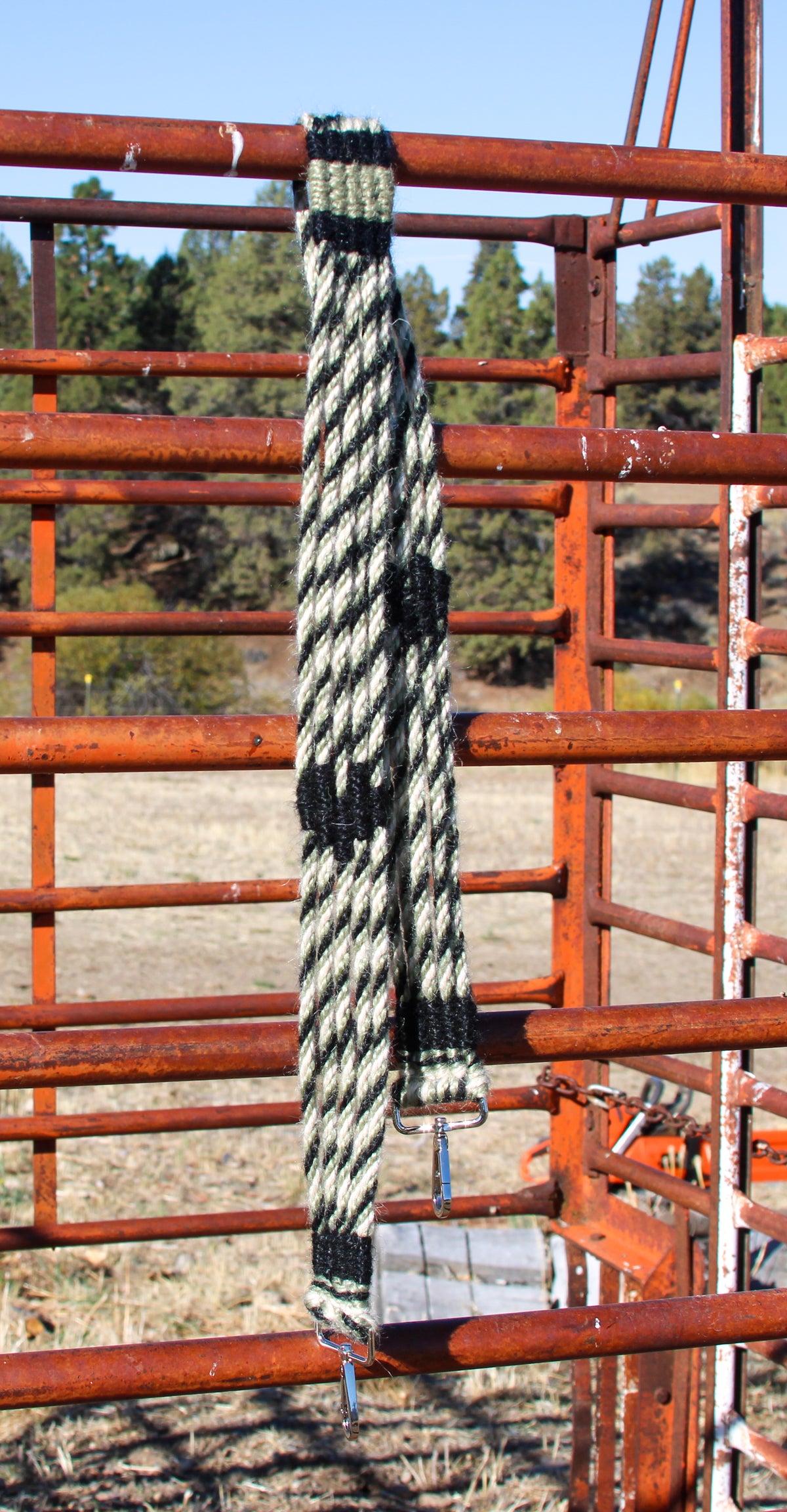 Mohair purse strap