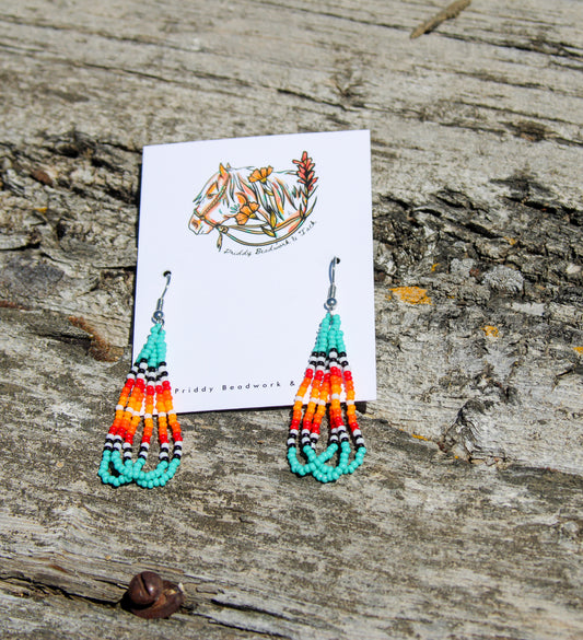 2” Shorty Beaded Earrings