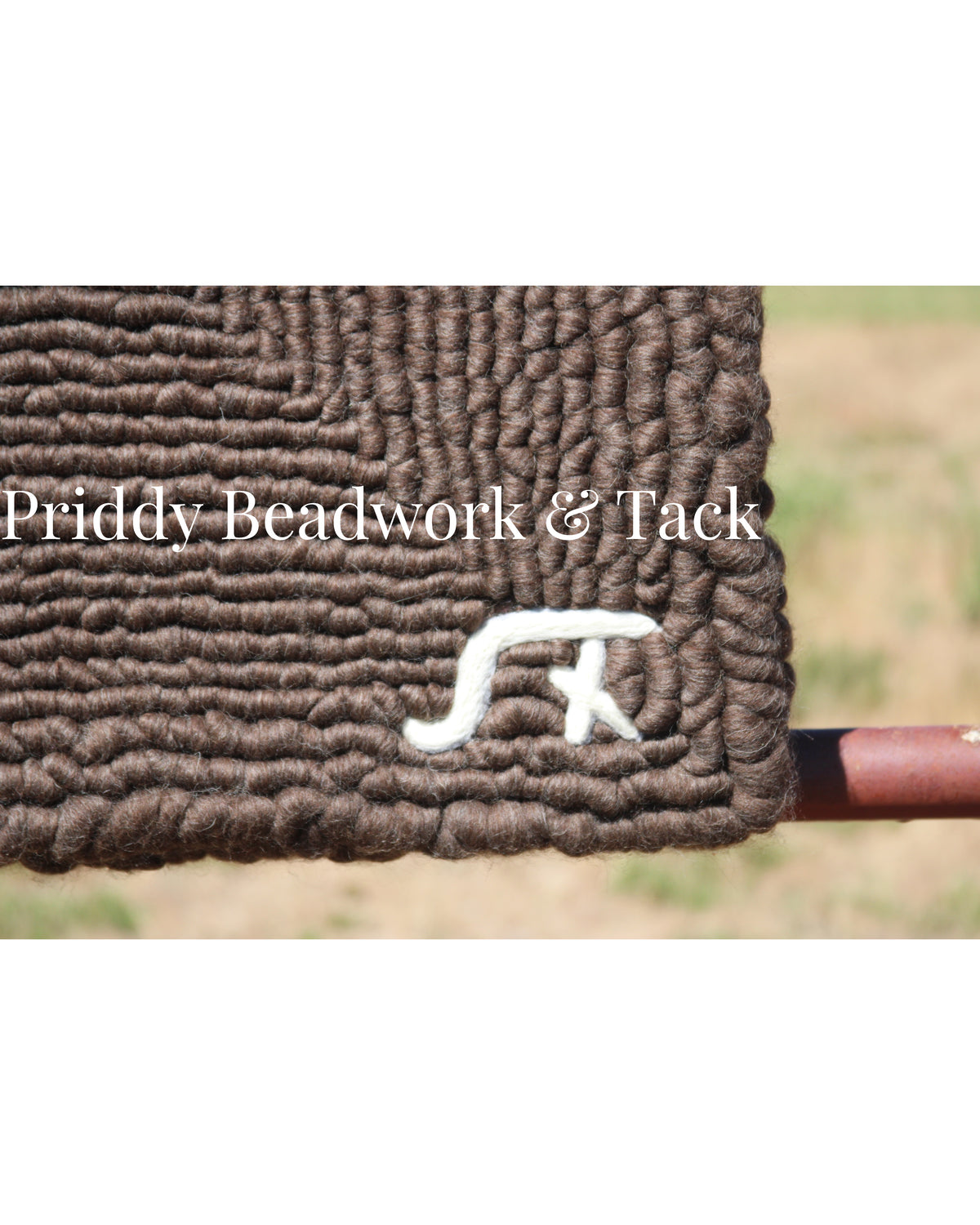 32x32x2” Brown with a brand or initials