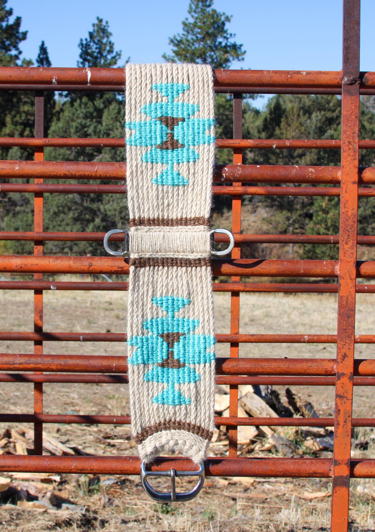 30” Quilt Square Mohair Cinch